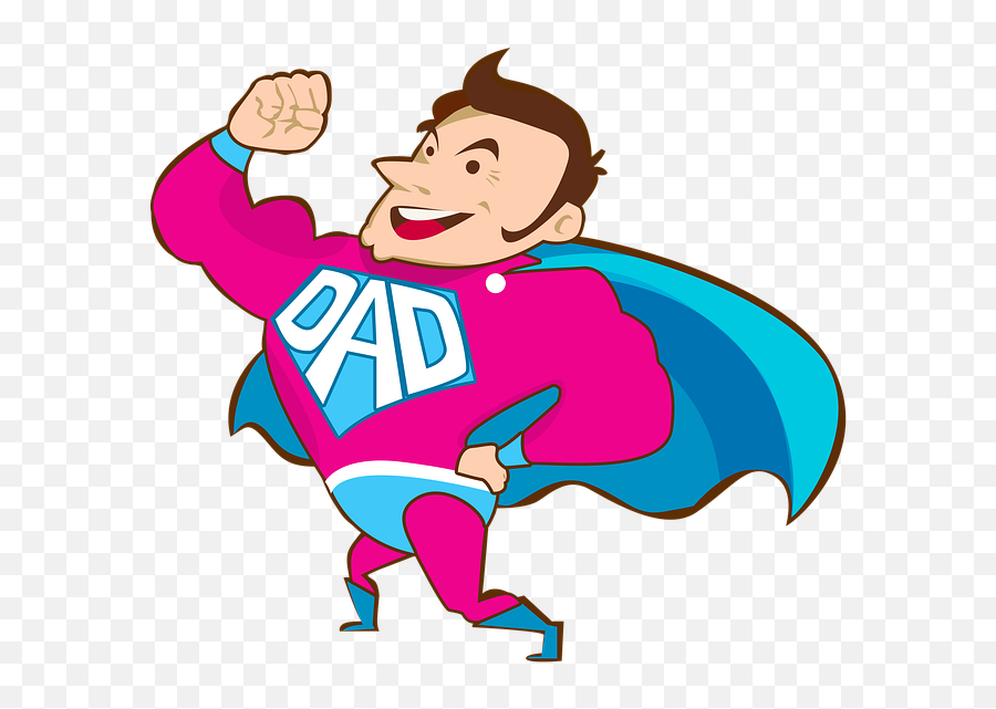 Dad Super Vector - Dad Clipart Png,Father Png