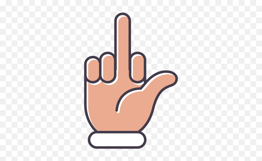 Hand Middle Finger Flat - Dedo Del Medio Png,Flat Hand Png
