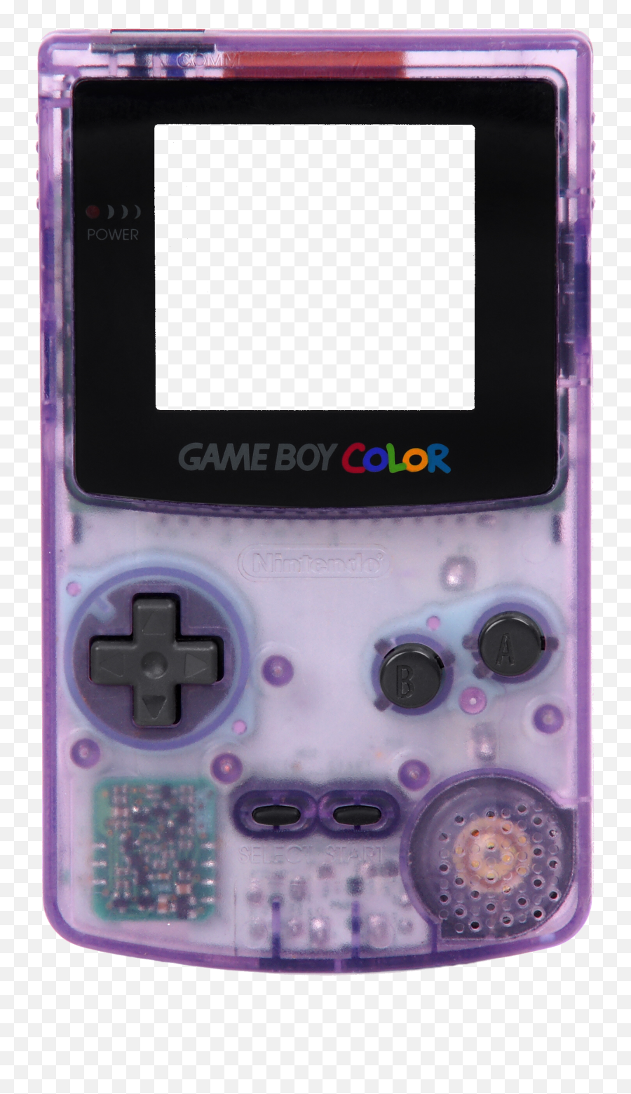 Gameboy Cyber Messy Purple Game Png Sticker By Peo - Gameboy Color Atomic Purple,Game Boy Png