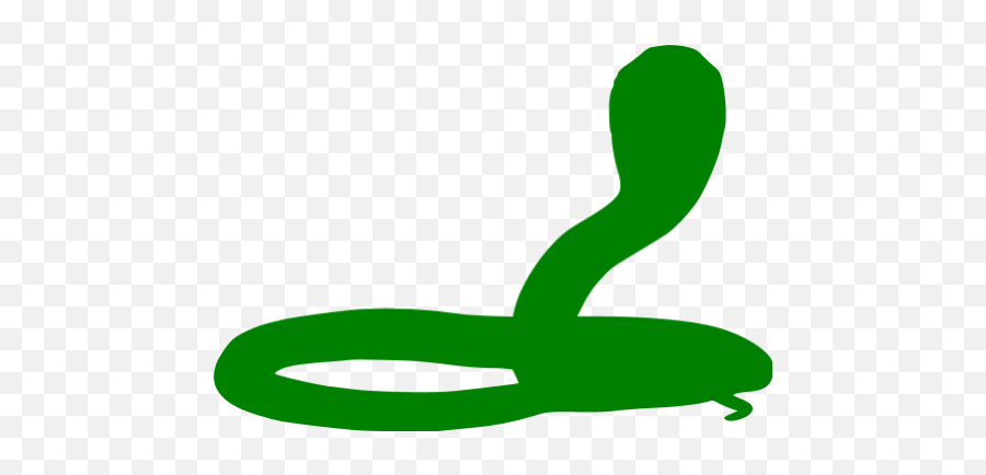 Green Snake 2 Icon - Free Green Animal Icons Serpiente Animada Y Su Silueta Png,Green Snake Png