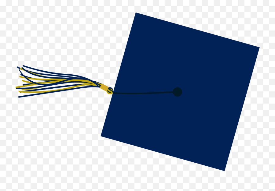 Download Cap Gown Tassel Free With - Blue Cap Gold Tassel 2019 Png,Tassel Png