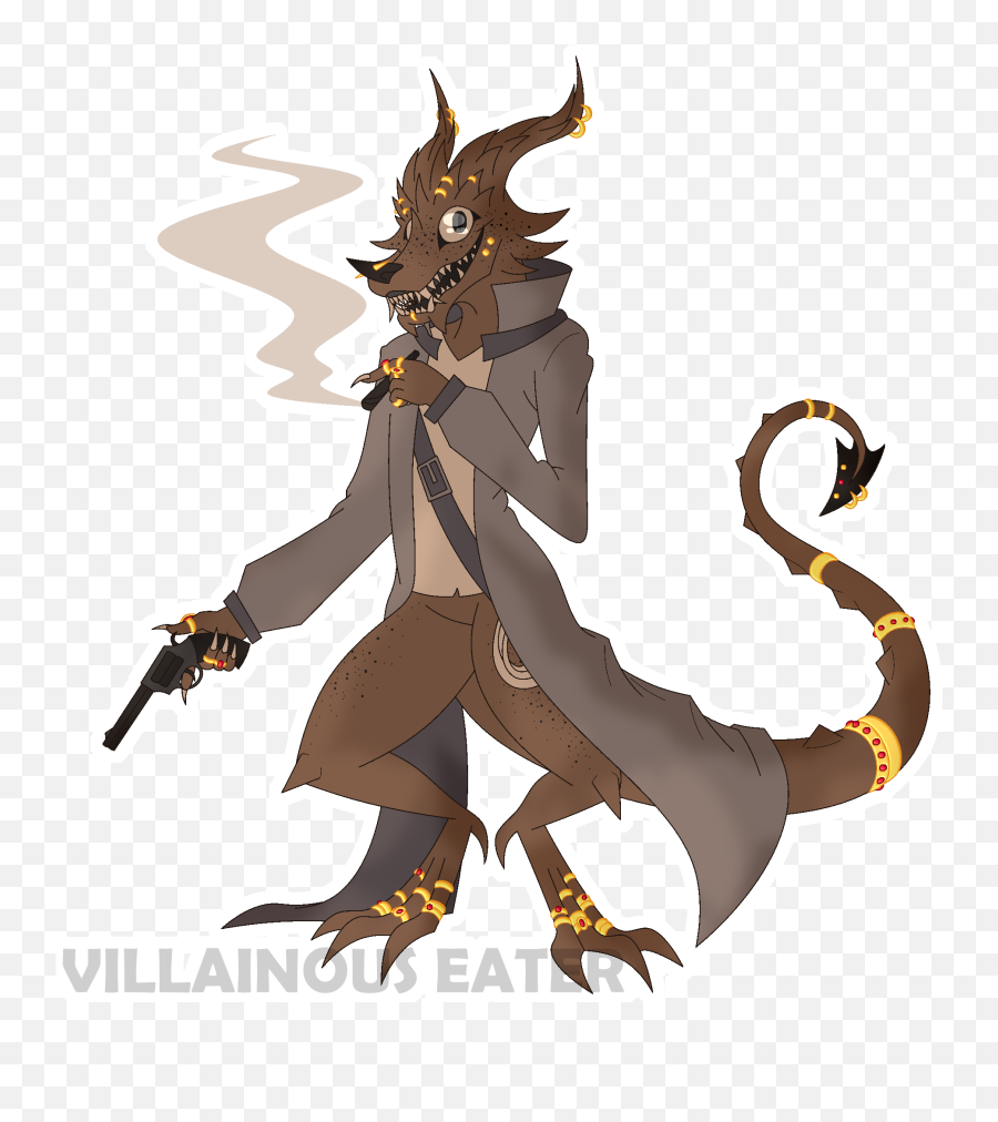 Art Vampire Kobold Gunslinger Her Name Is Pepper Dnd - Vampire Kobold Png,Kobold Png