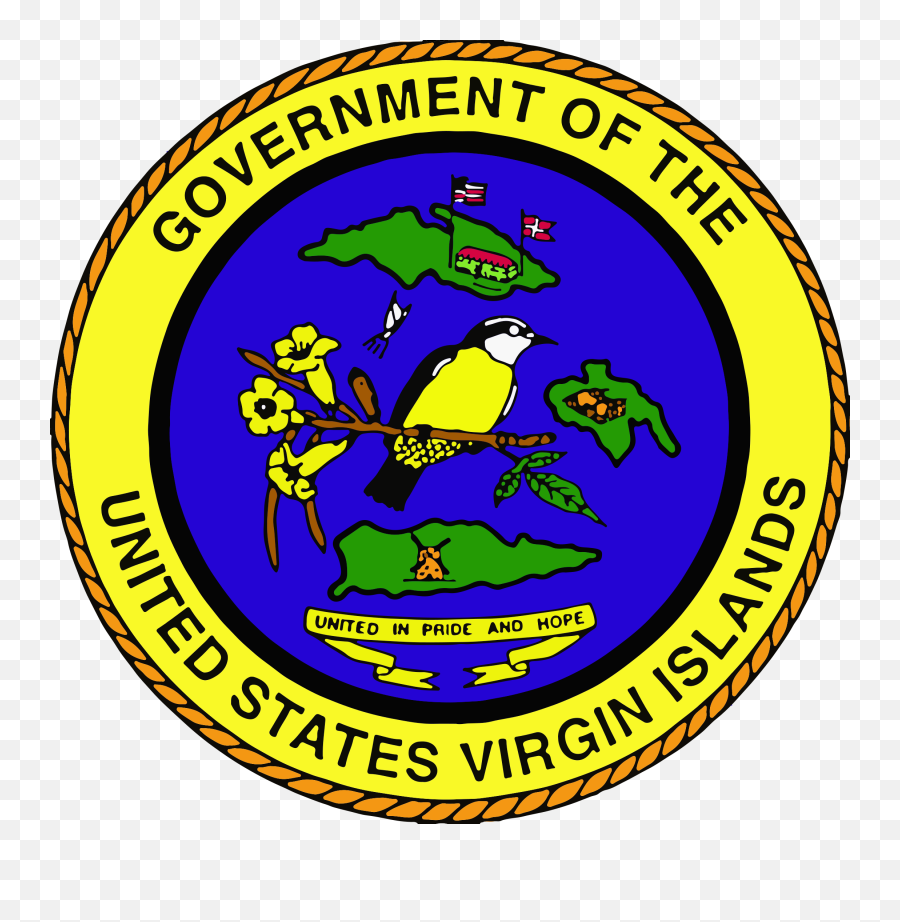 Download Seal Of The United States Virgin Islands - Public United States Public Health Service Png,Fbi Logo Png