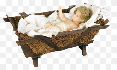 Christ Child Baby Jesus - Cradle png