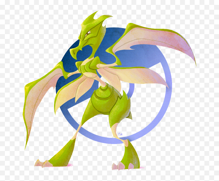 Download Hd Favorite Bug Pokemon - Scyther Png,Scyther Png