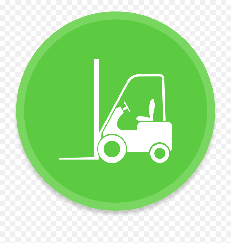 Forklift Icon - Green Forklift Icon Png,Forklift Png