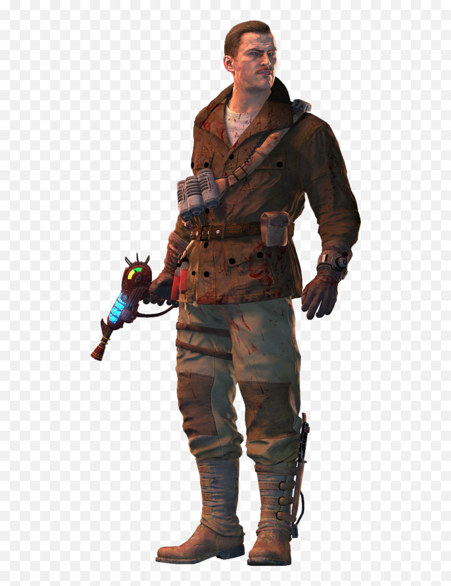 Made A Little Transparent Of Dempsey In - Dempsey Png,Cod Zombies Png