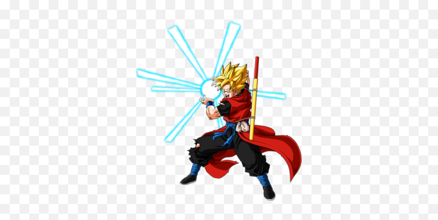 Son Goku - Xeno Goku Super Saiyan Png,Kamehameha Png