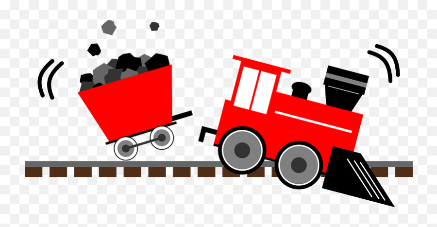 Toy Train Derailing Clipart Free Download Transparent Png - Train Derail Clipart,Toy Train Png