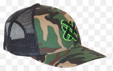 Icon Trucker Cap - Military Camouflage png