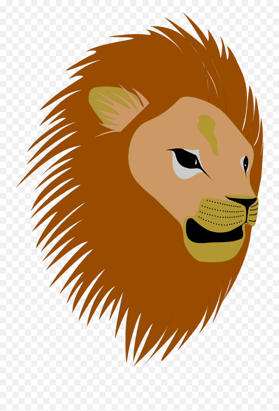Cute Baby Lion Clipart Transparent - Lion Transparent Cartoon Png,Lion Head Transparent