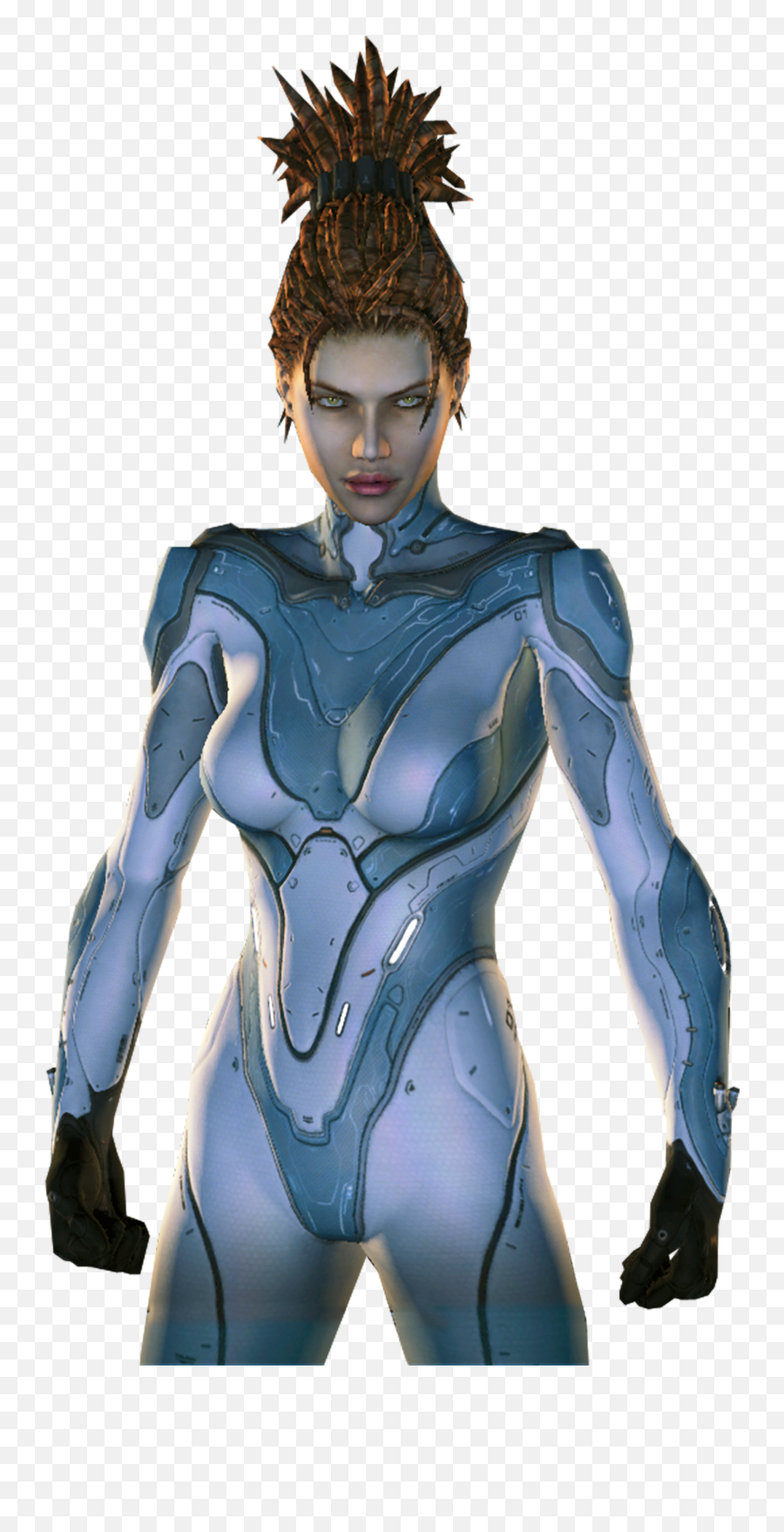 Suit After - Sarah Kerrigan Ghost Art Png,Starcraft Ghost Icon