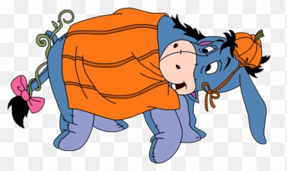 Eeyore Png Transparent - Winnie The Pooh Halloween Eeyore,Eeyore Transparent