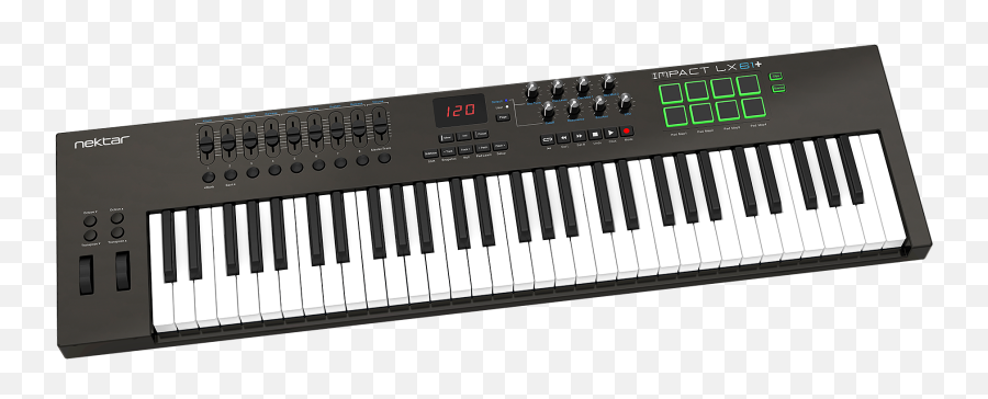 Top 10 Midi Keyboards Of 2020 Video Review - Nektar Impact 61 Png,Icon Portable 9 Fader Have Motorized Faders