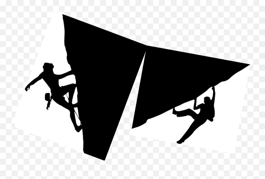 The Rock Climb - Rock Climbing Silhouette Png Clipart Full Silhouette,The Rock Png