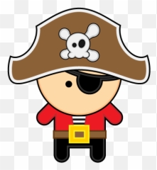 Pirate Kids Design Pirates - Simple Cute Cartoon png