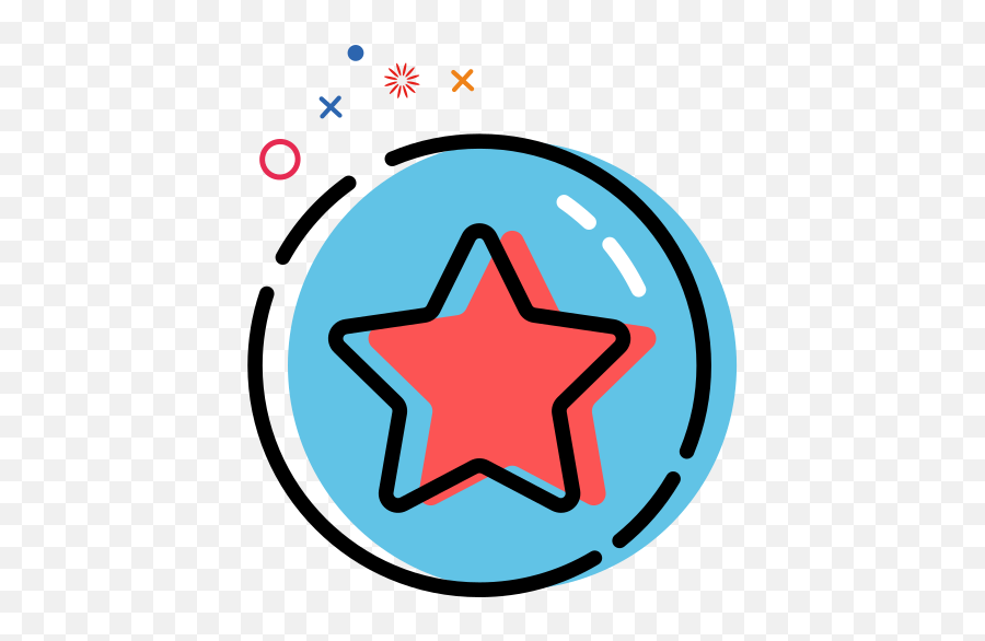 Pentagram Star Vector Icons Free Download In Svg Png Format - Vector Star Icon Png,Star Icon Blue Png