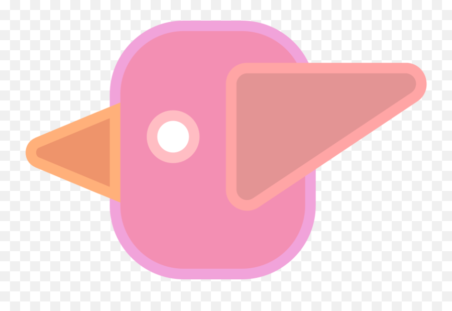 Abstract Cute Simple Cartoon Bird Vector Image Public - Language Png,Kiwi Bird Icon