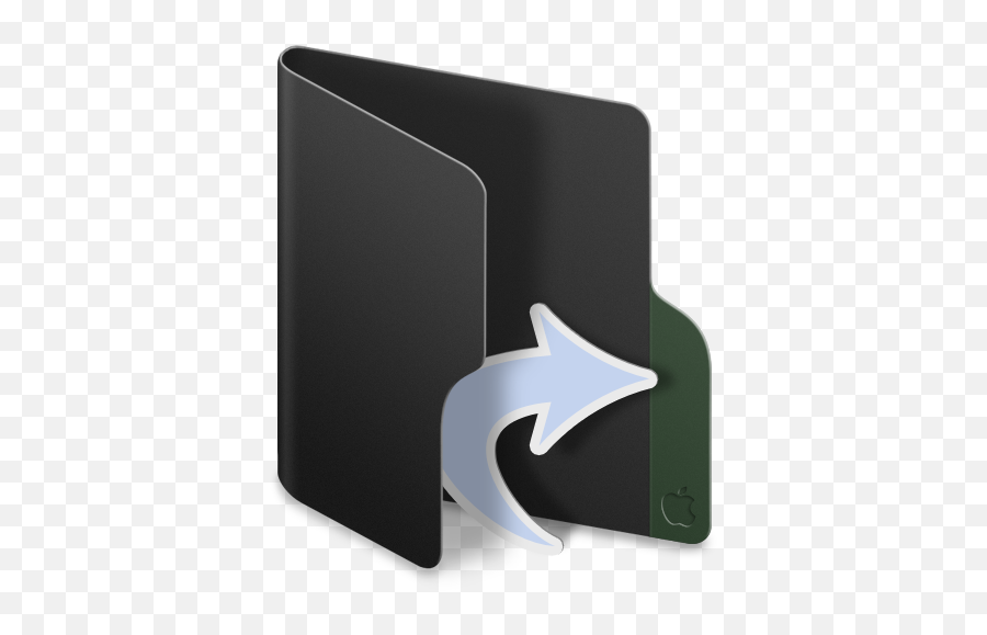 Link Icon - Mac Os Black Folder Icons Softiconscom Solid Png,Hyperlink Icon Png