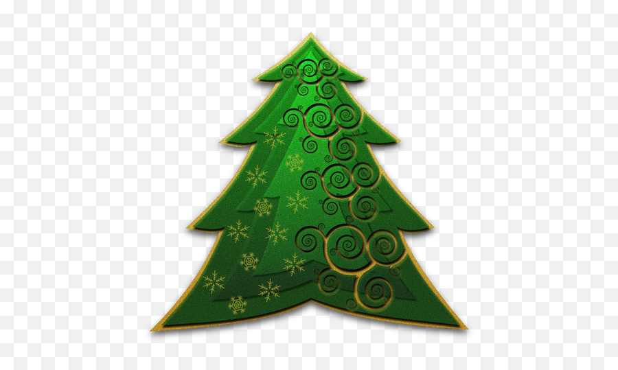 Christmas Tree Icon Public Domain Vectors - Fluffy Christmas Tree Clipart Png,Green Tree Icon