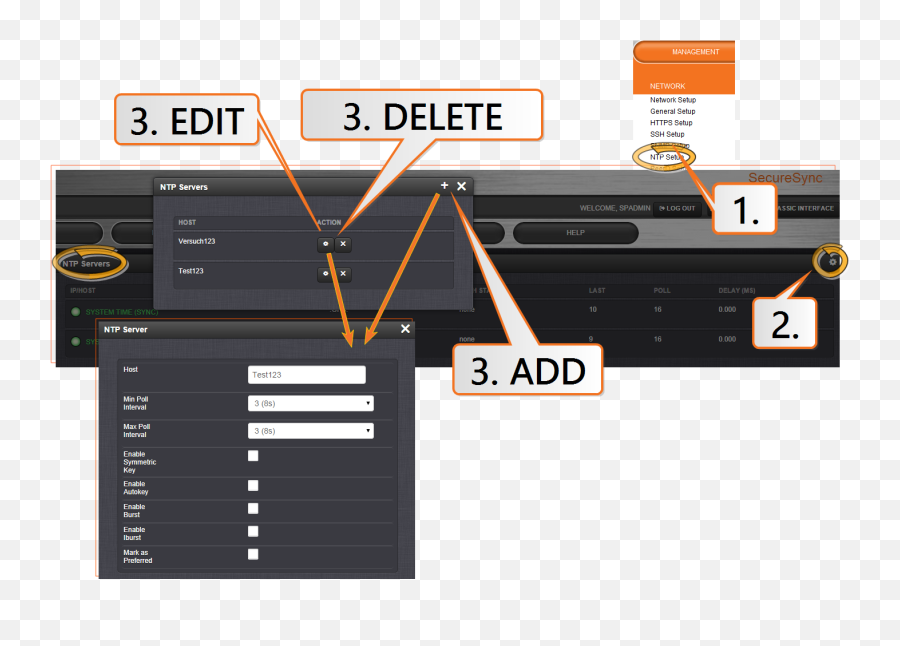 Ntp Servers Adding Configuring Removing - Vertical Png,Network Setup Icon