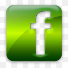 Download Síguenos En Facebook - Icon Png Green Logo Transparent Background
