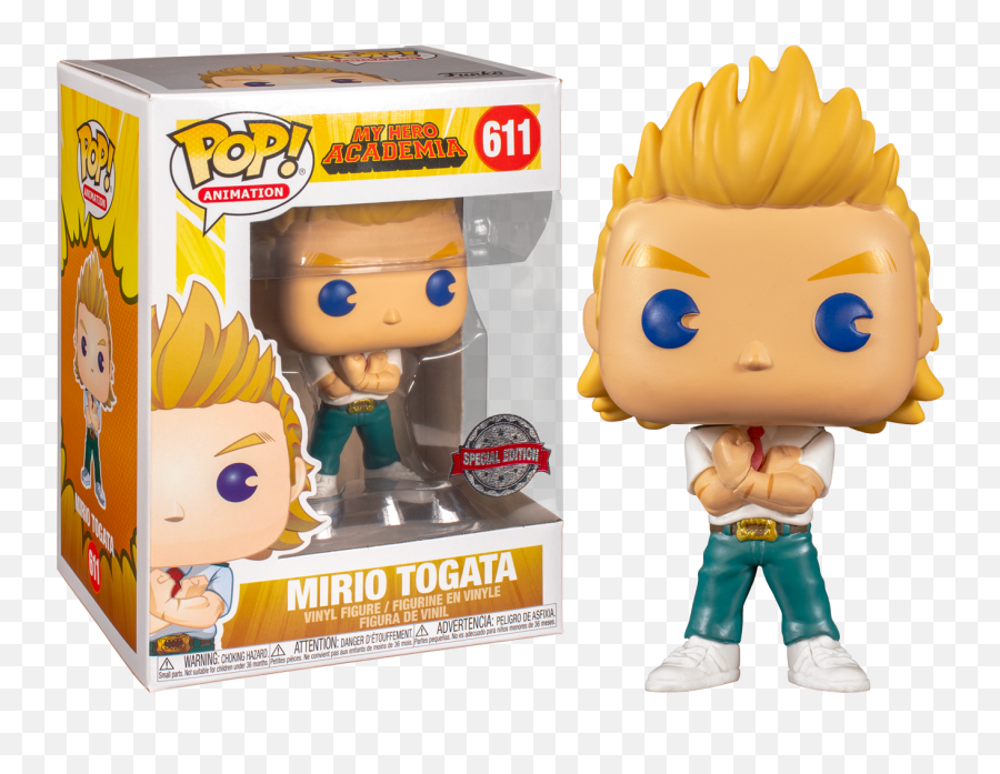 Funko My Hero Academia - Mirio Togata Funko Pop Png,All Might Png