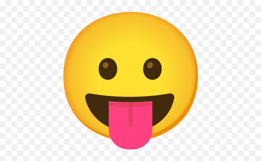 Happy Face Sticking Out Tongue - Emoji Png,Happy Face Icon Keyboard