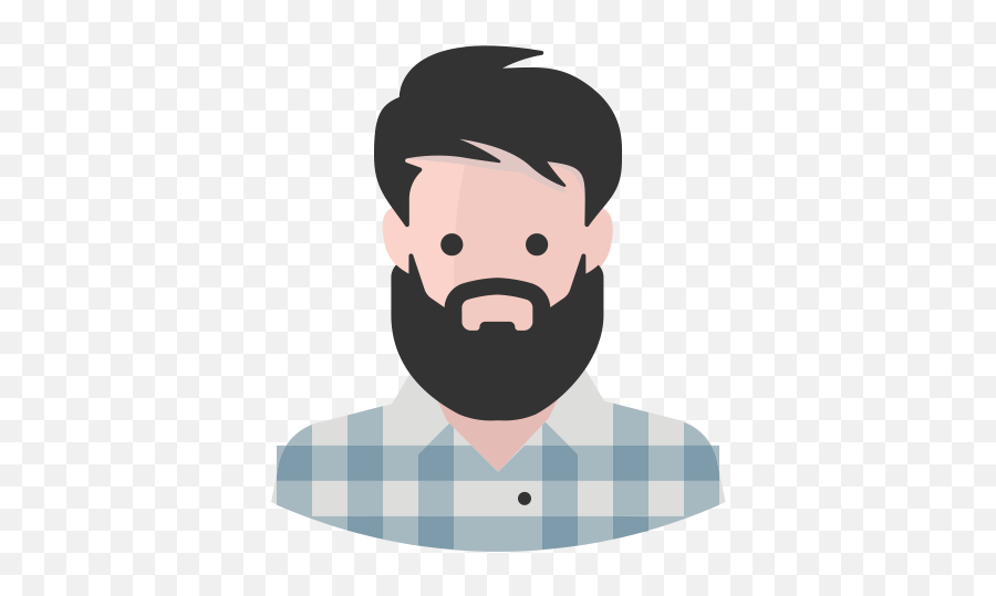 Beard Icon - Hipster Man Icon Png,Beard Transparent Background
