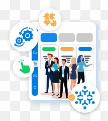 Qandle - Business People Vector Png