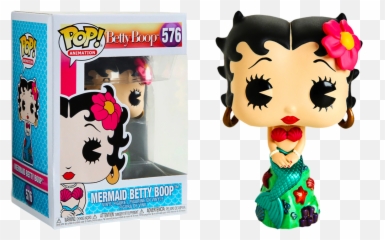 Mermaid Betty Boop Vinyl Figure - Betty Boop Funko Pop Png,Betty Boop Png