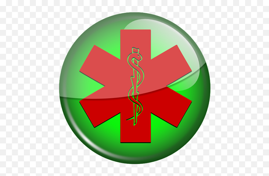 Red Star Of Life Green Button Clipart Image - Ipharmdnet Red And Green Medical Logos Png,Red Star Logo