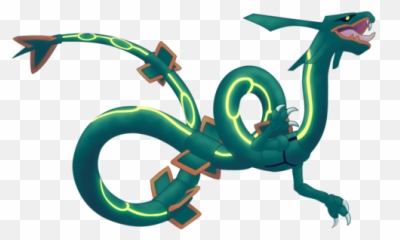Shiny Rayquaza, HD Png Download , Transparent Png Image - PNGitem