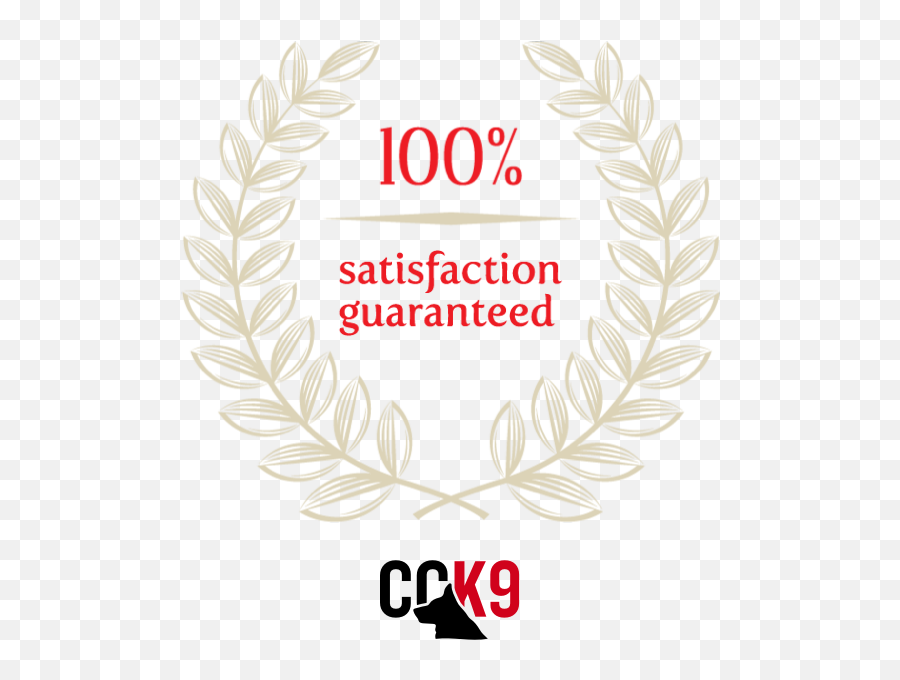 The Cck9 Guarantee Is Best In Protection - Emblem Png,Satisfaction Guaranteed Logo