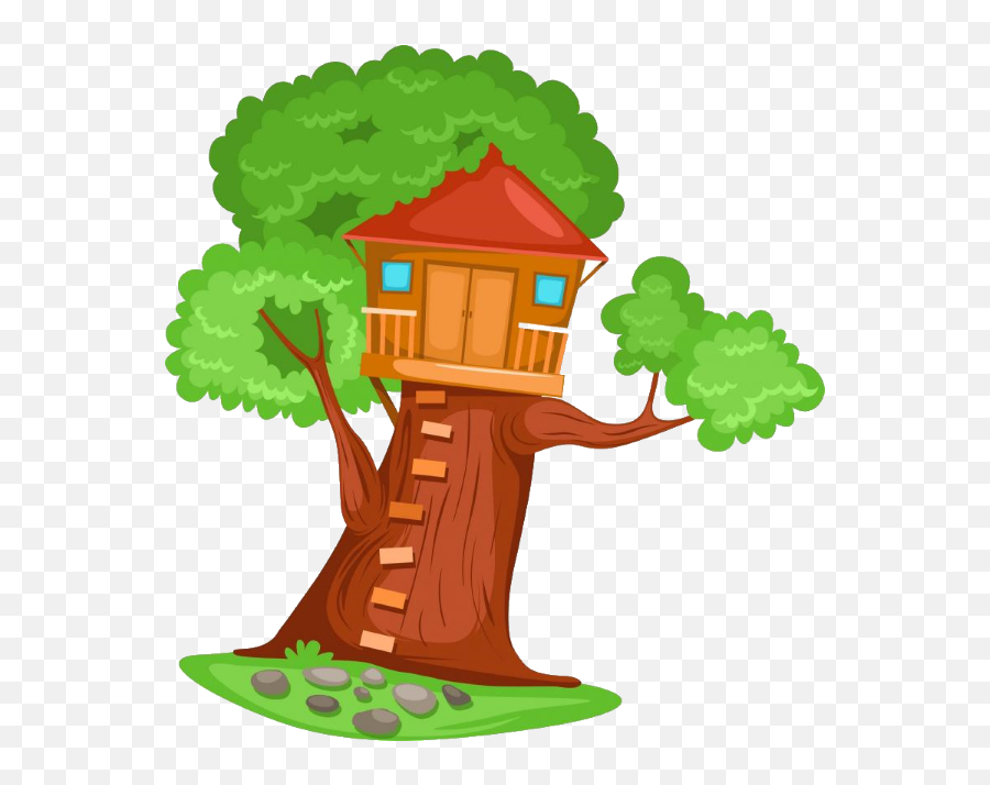 Download Portable House Tree Graphics Responsive Cartoon - Treehouse Png,Cartoon Network Png