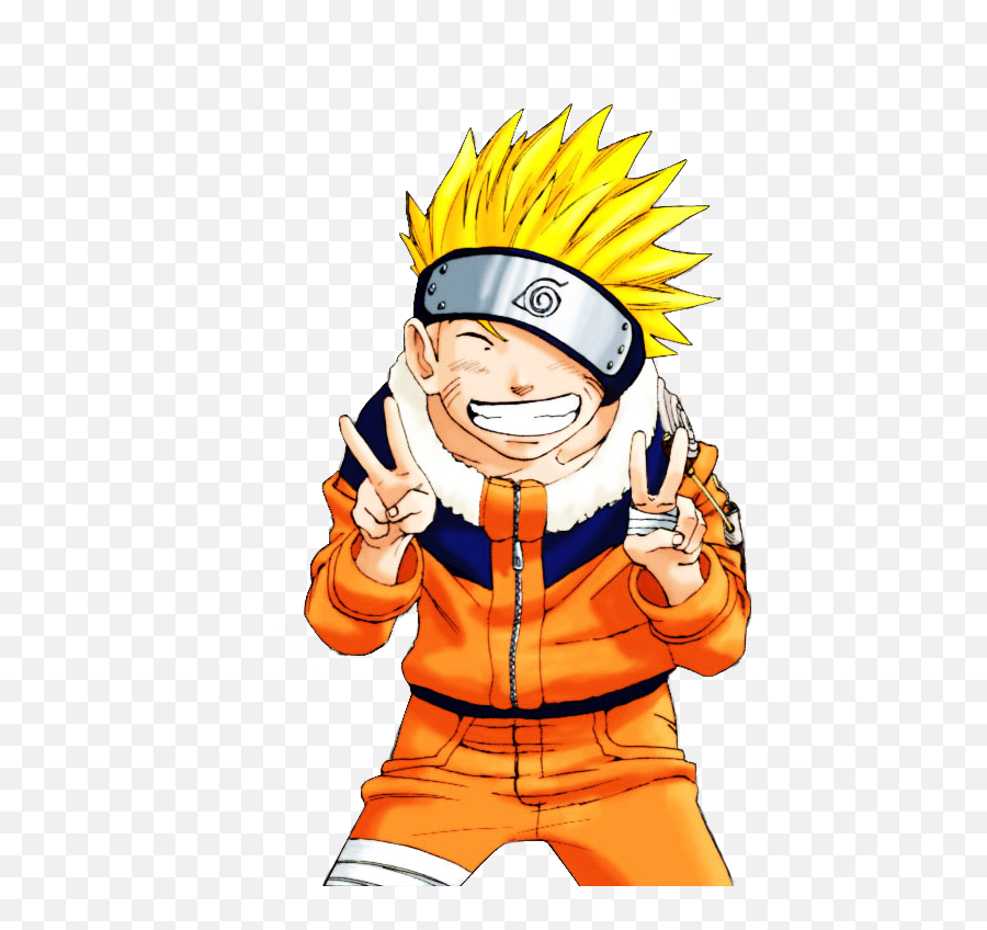 Naruto - Anime Doing Peace Sign Png,Naruto Png - free transparent png  images 