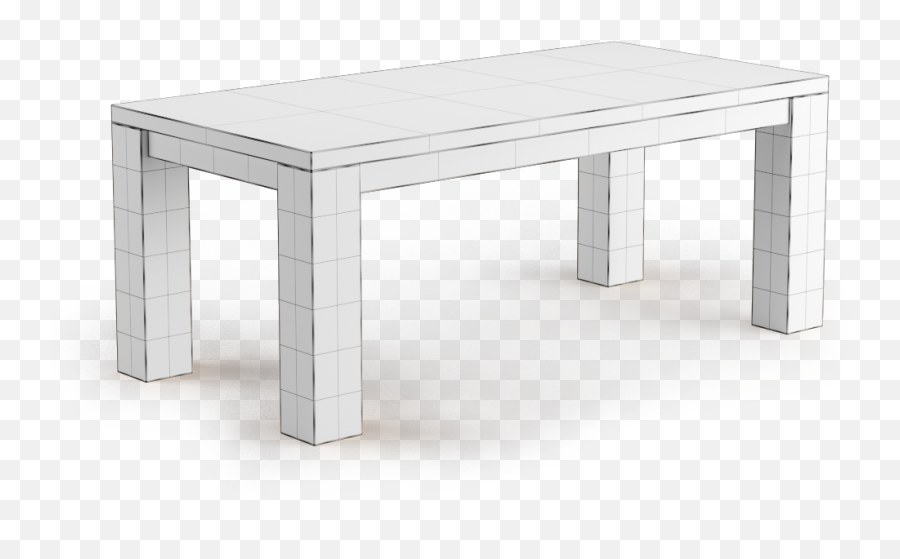 Dinner Table 2 3dbee - Coffee Table Png,Dinner Table Png