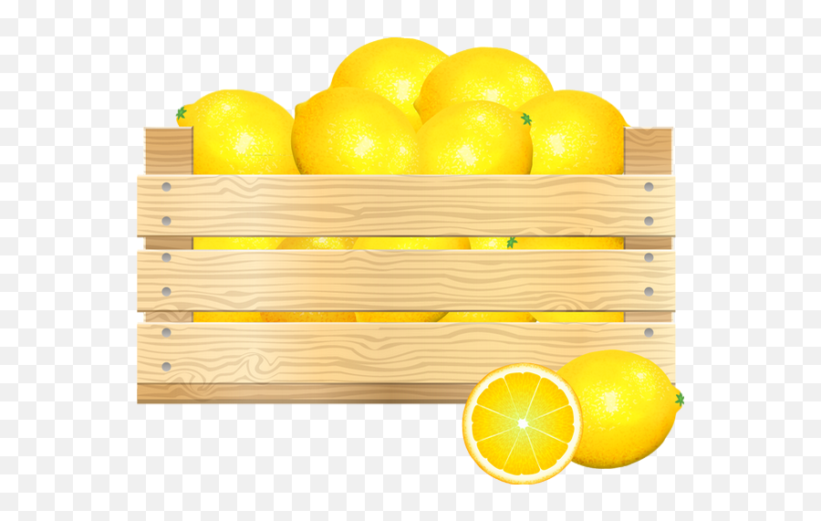 Cageot De Citrons Png Tube Fruit Agrume - Lemons Png Sweet Lemon,Lemons Png