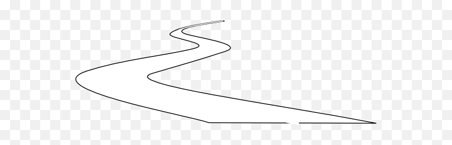 Download Curve Road Clip Art - Curved White Road Png,Road Clipart Png