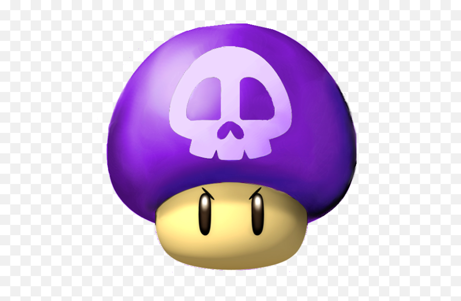 Sombra Skull - Poison Mushroom Super Mario Png Download Poison Mushroom Super Mario,Sombra Skull Png
