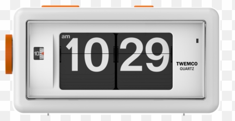 Twemco Alarm Flip Clock Al - 30 u2013 Time Will Number png