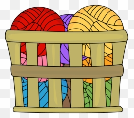 Free Yarn Cliparts Printable Download Art - Ball In Basket png