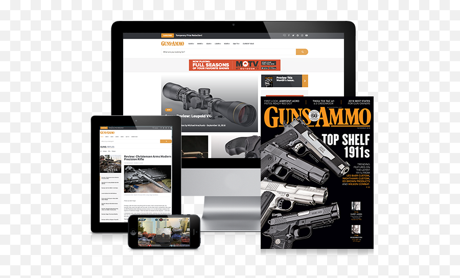 Guns U0026 Ammo - Outdoor Sportsman Group Revolver Png,Arm With Gun Png