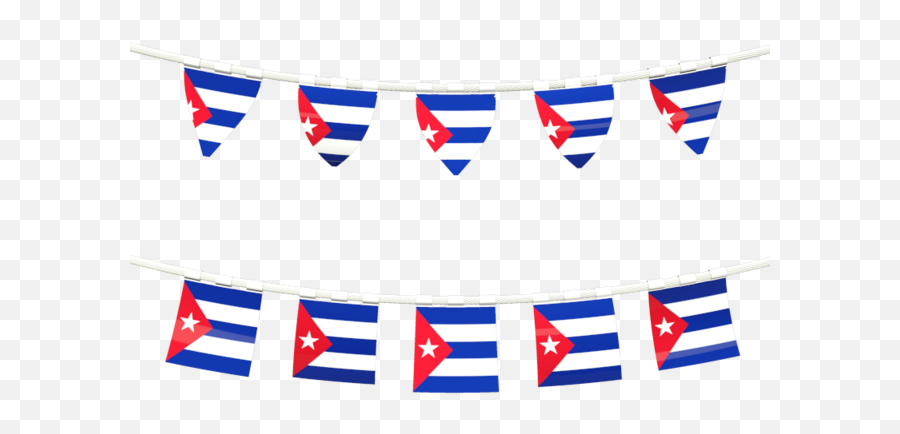 Rows Of Flags - Dominican Republic Flag Banner Png,Cuban Flag Png