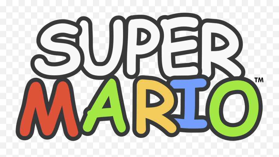 Super Mario - Comic Sans Ms Logos Png,Super Mario Logos