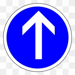 Download Free Photo Of Traffic Signstraight Aheadstraight - Go Straight Traffic Sign Png,Straight Road Png