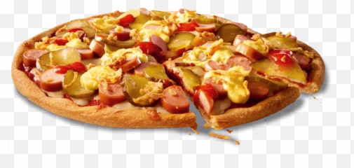 Download Dominos Pizza Crazy Dog - Hot Dog Pizza Dominos Png,Dominos Png