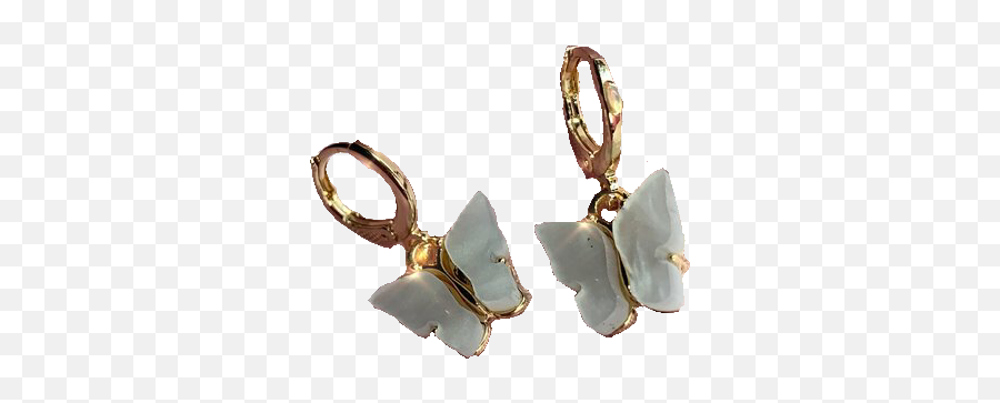 Pin - Aesthetic Butterfly Earrings Png,Earring Png