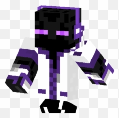 Enderman Transparent Mcpe - Minecraft png