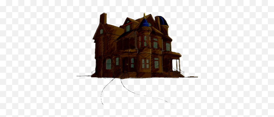 Download Haunted House Png - Scary House Sprite,Haunted House Png